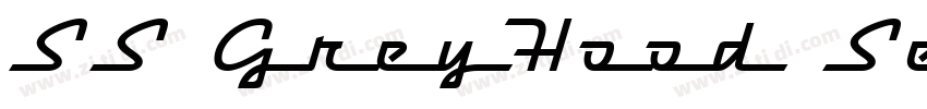 SS GreyHood Seven Re字体转换